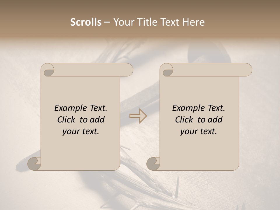 Catholic Sign Christianity PowerPoint Template