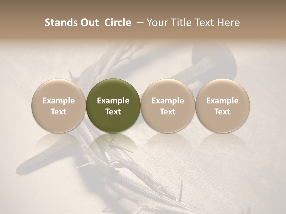 Catholic Sign Christianity PowerPoint Template