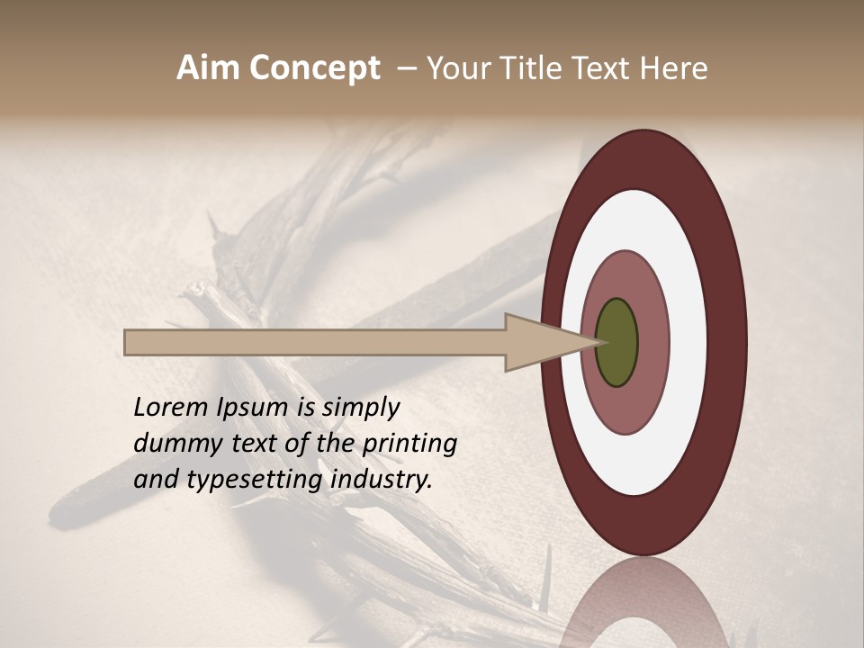 Catholic Sign Christianity PowerPoint Template