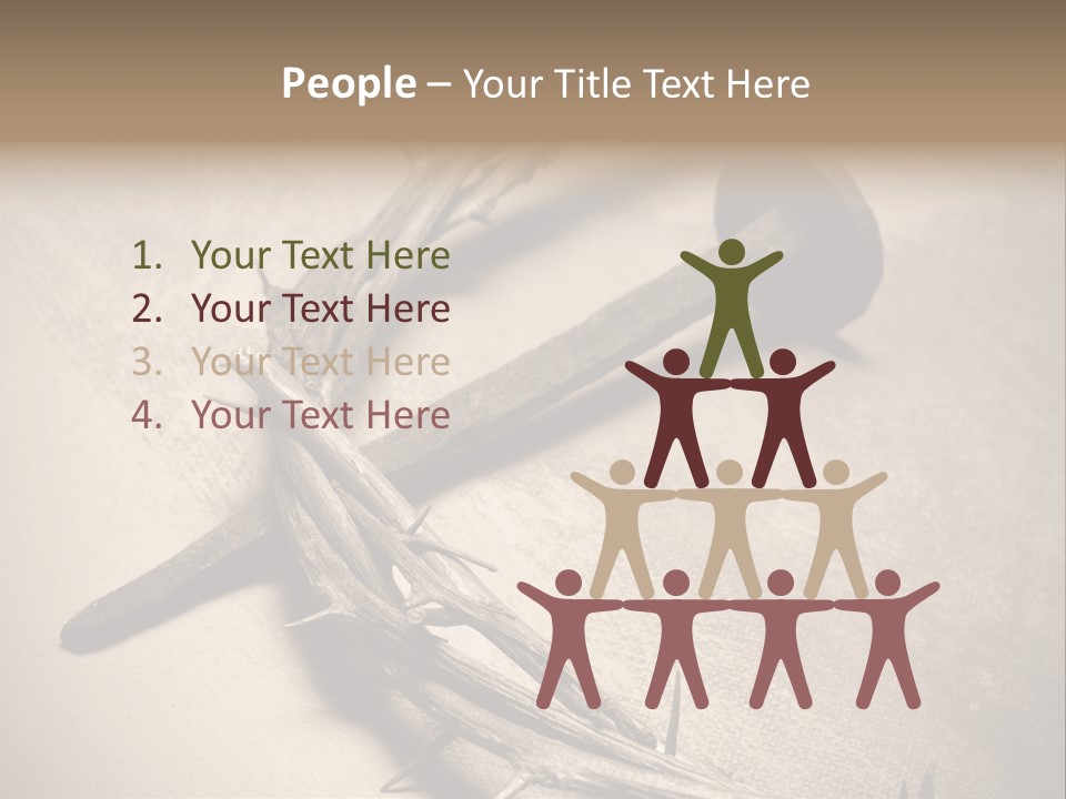 Catholic Sign Christianity PowerPoint Template