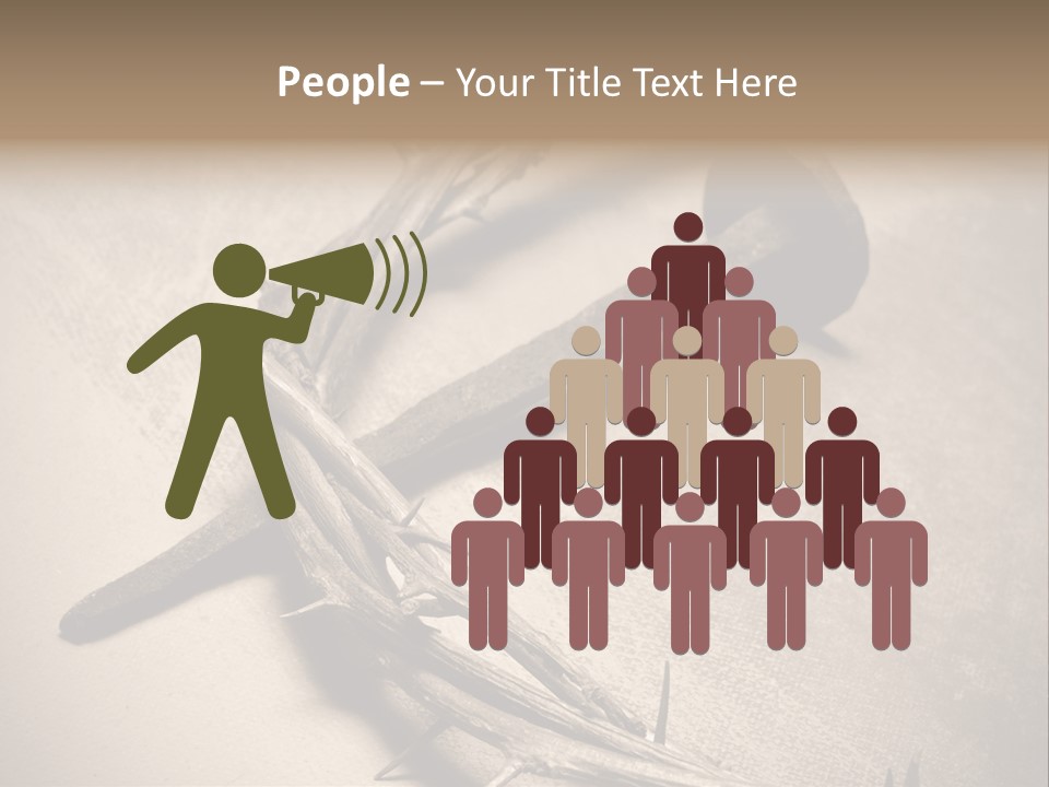 Catholic Sign Christianity PowerPoint Template