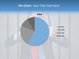 Career Man Strong PowerPoint Template