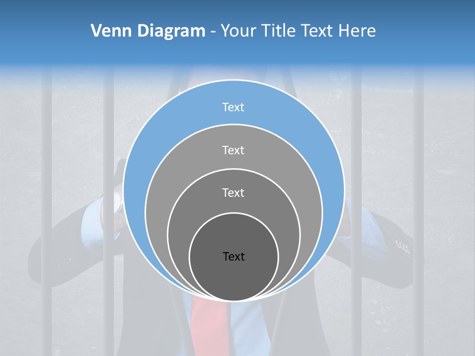 Career Man Strong PowerPoint Template