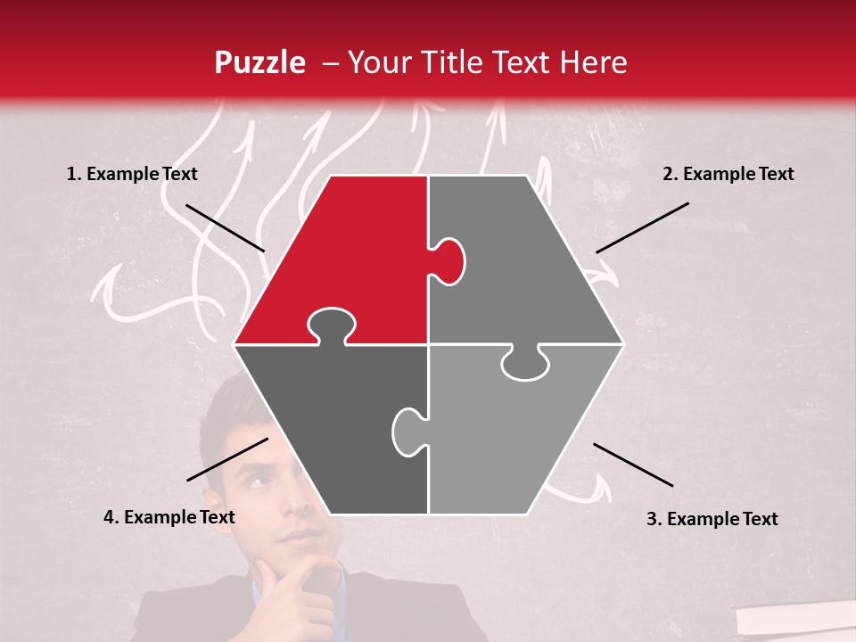 Office Look Expression PowerPoint Template