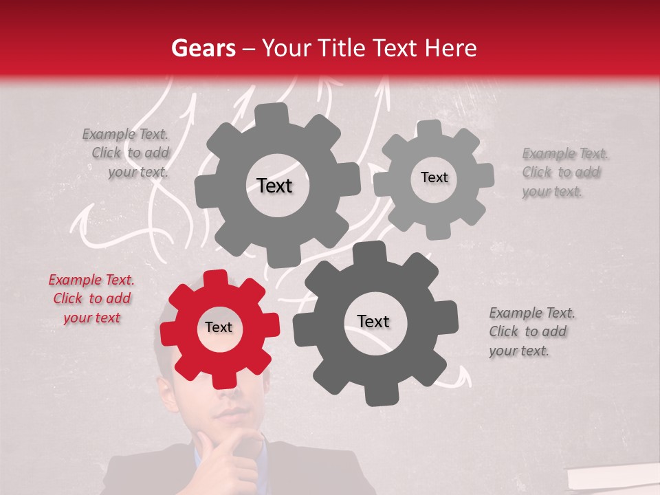 Office Look Expression PowerPoint Template