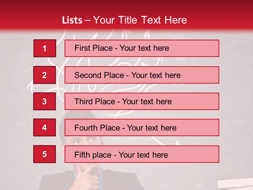 Office Look Expression PowerPoint Template
