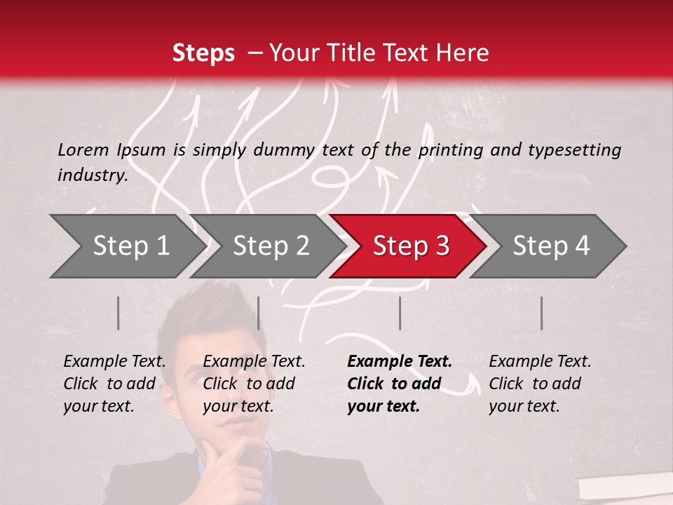 Office Look Expression PowerPoint Template