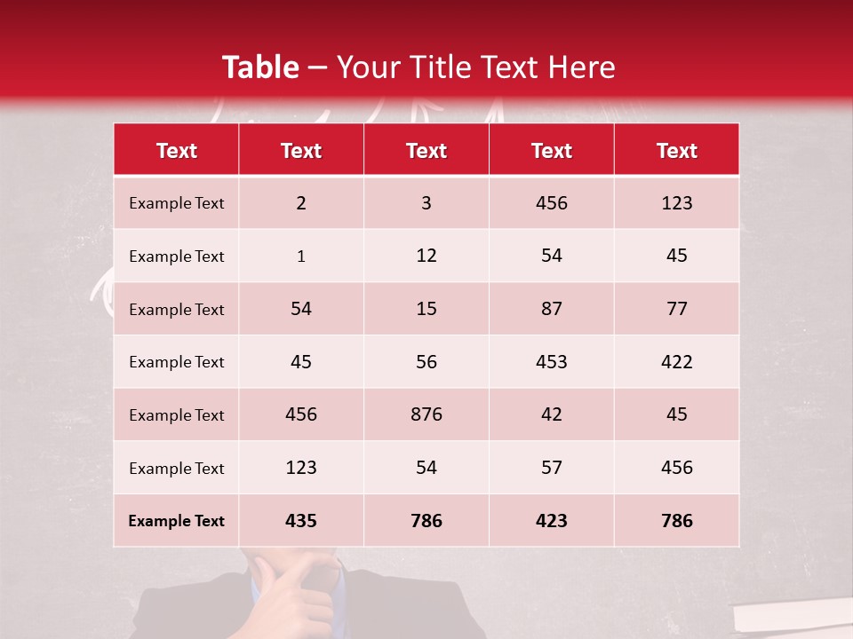 Office Look Expression PowerPoint Template