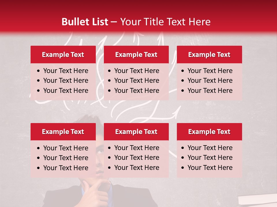 Office Look Expression PowerPoint Template