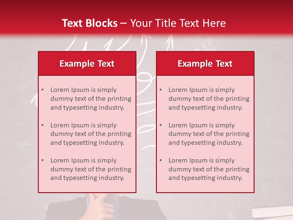 Office Look Expression PowerPoint Template