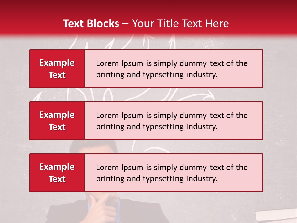 Office Look Expression PowerPoint Template
