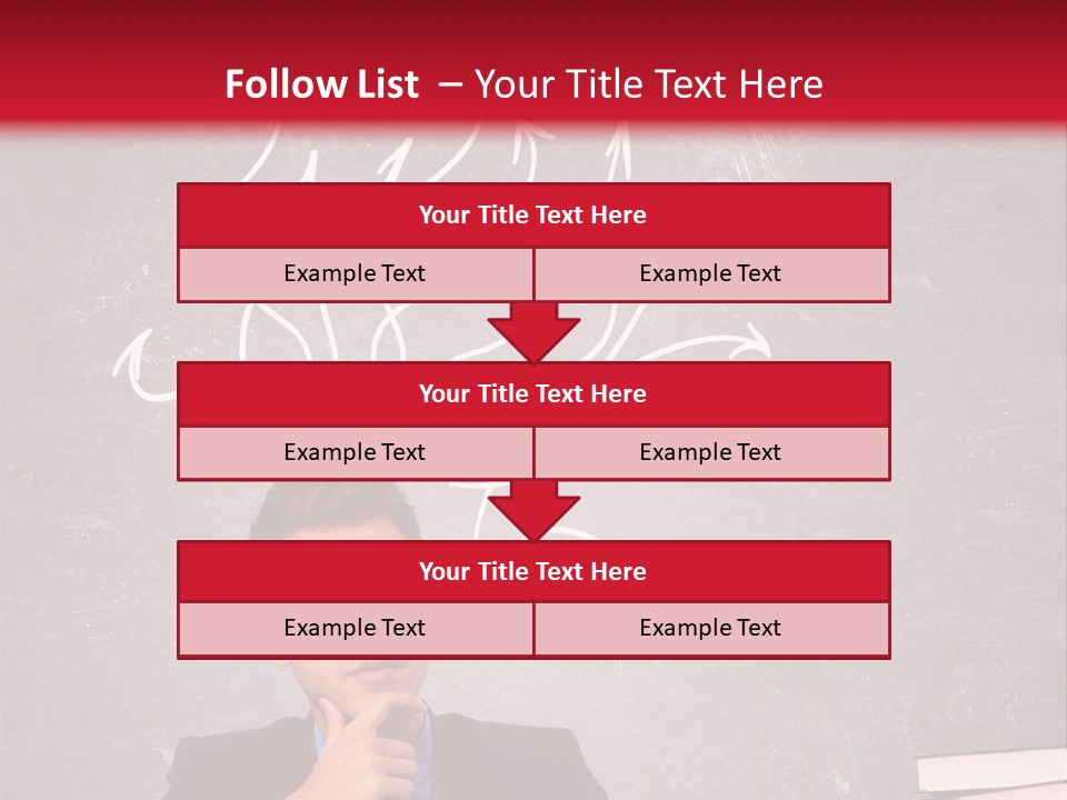 Office Look Expression PowerPoint Template