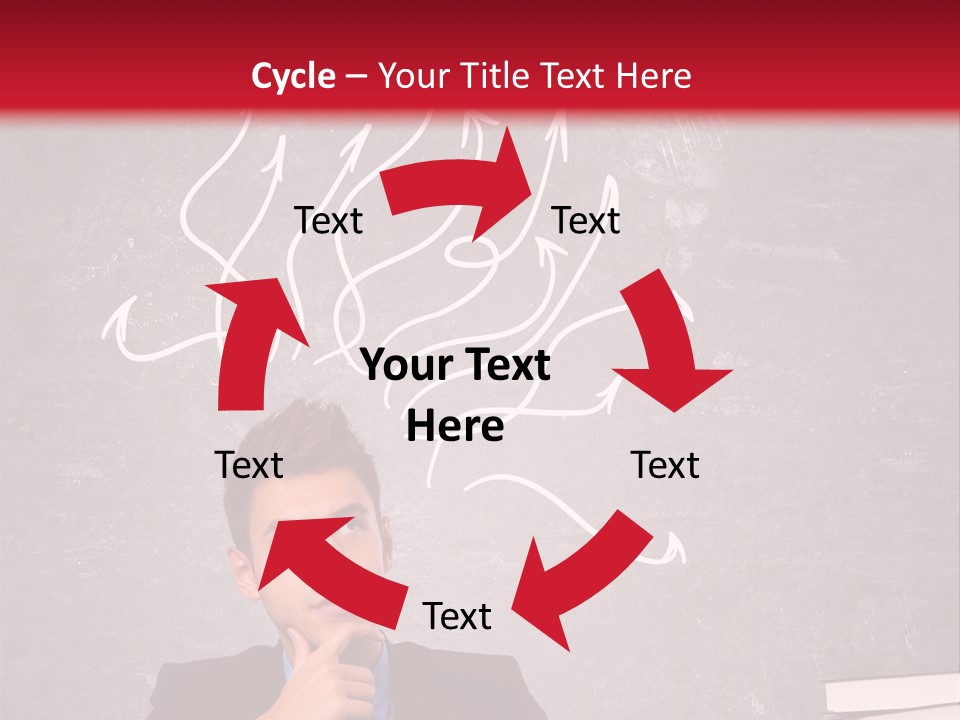 Office Look Expression PowerPoint Template