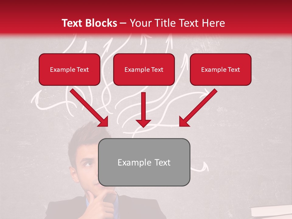 Office Look Expression PowerPoint Template