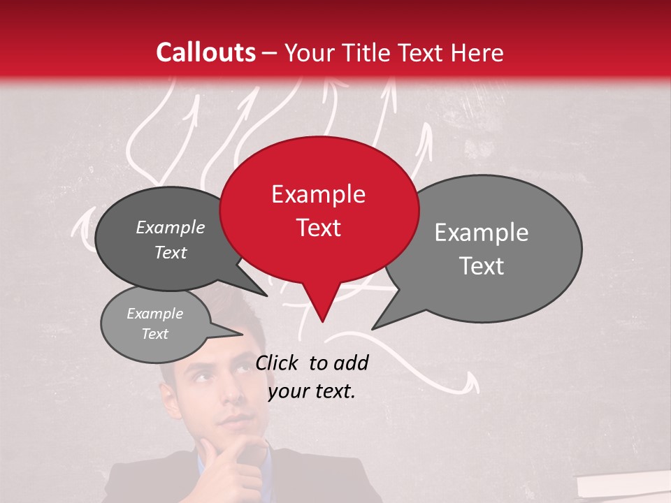 Office Look Expression PowerPoint Template