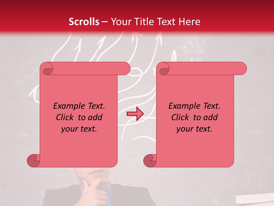 Office Look Expression PowerPoint Template