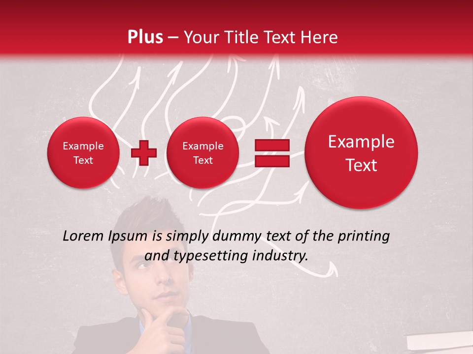 Office Look Expression PowerPoint Template