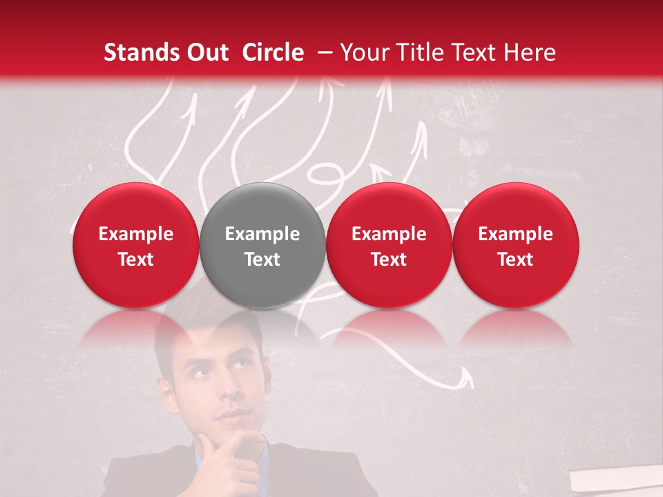 Office Look Expression PowerPoint Template