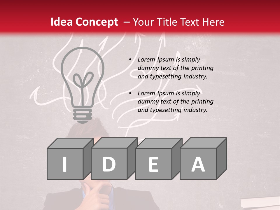 Office Look Expression PowerPoint Template