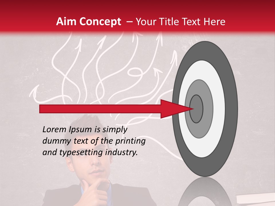Office Look Expression PowerPoint Template