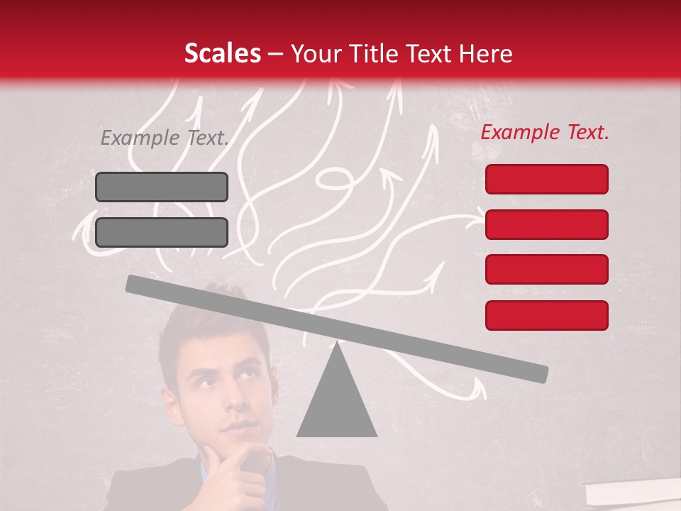 Office Look Expression PowerPoint Template