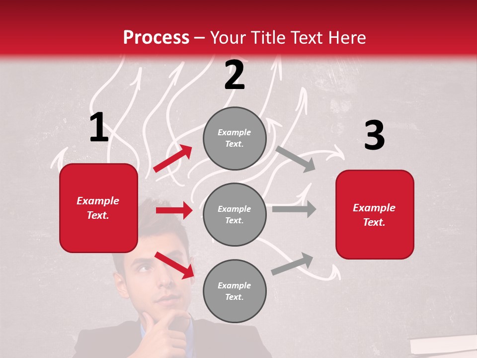 Office Look Expression PowerPoint Template