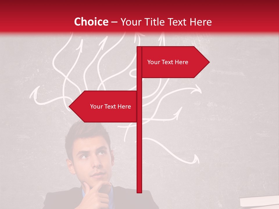 Office Look Expression PowerPoint Template