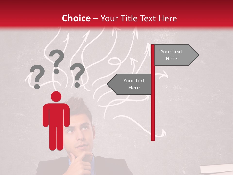 Office Look Expression PowerPoint Template