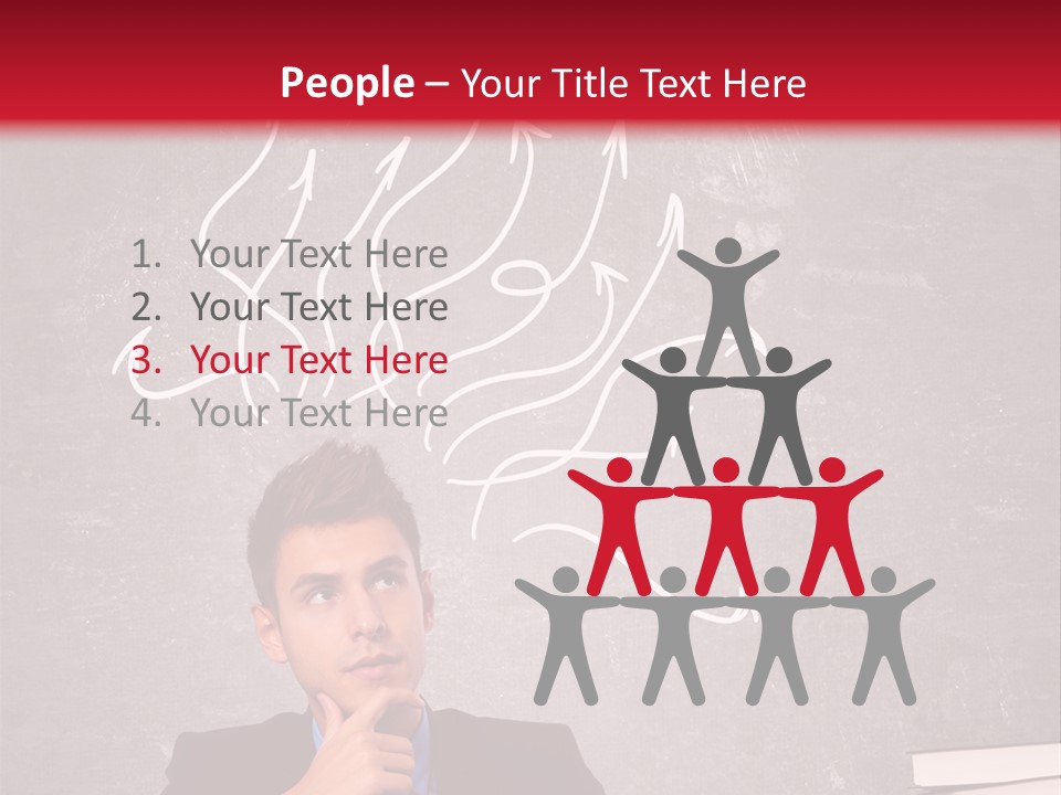 Office Look Expression PowerPoint Template