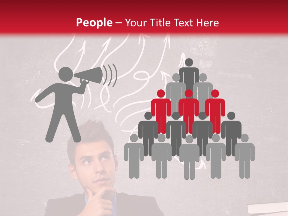 Office Look Expression PowerPoint Template