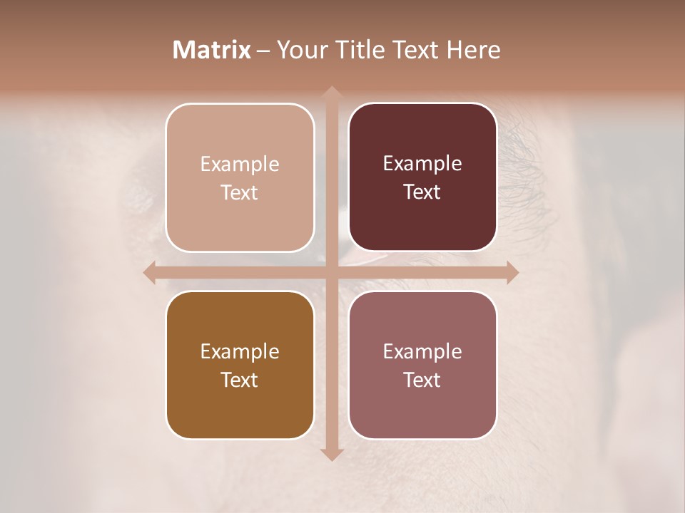 Stressed  Bacteria PowerPoint Template
