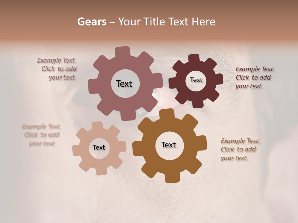 Stressed  Bacteria PowerPoint Template