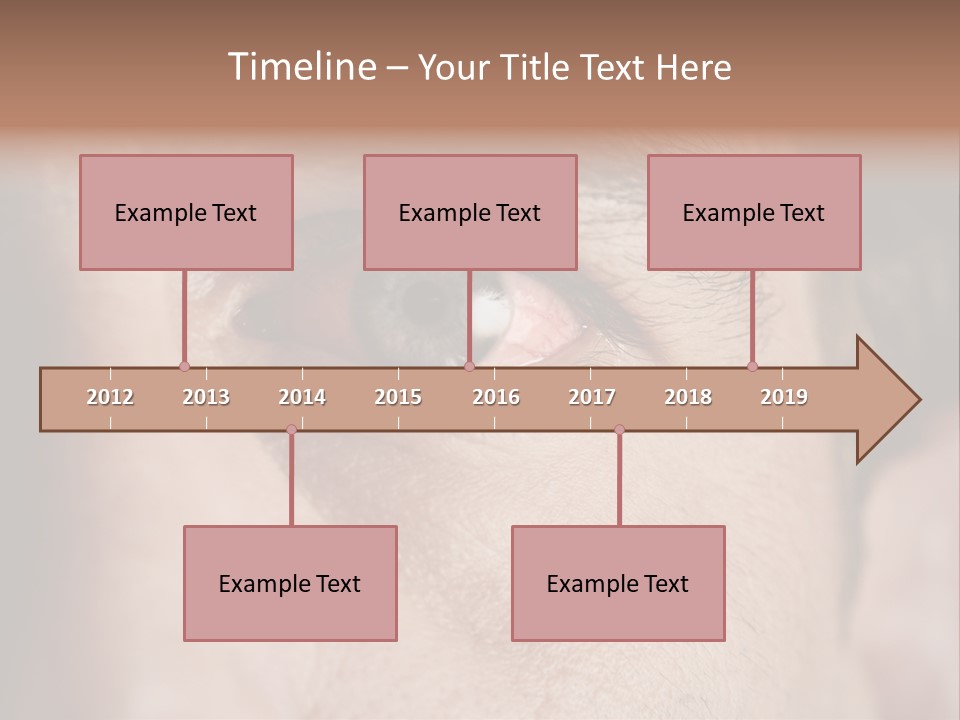 Stressed  Bacteria PowerPoint Template