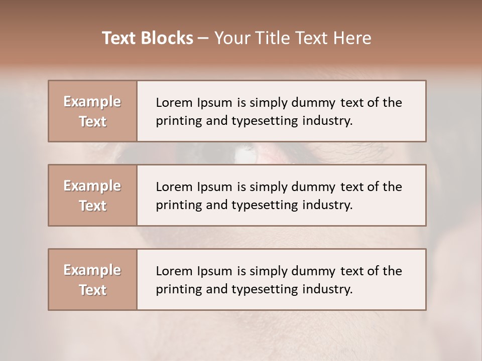 Stressed  Bacteria PowerPoint Template