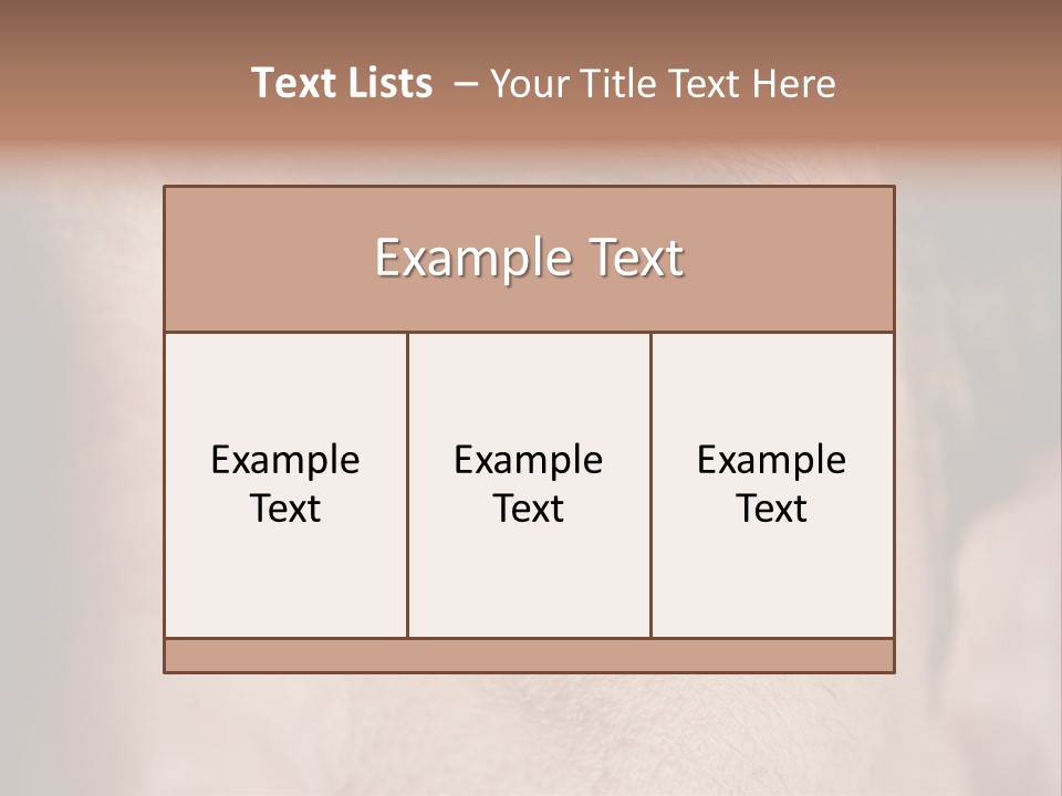 Stressed  Bacteria PowerPoint Template
