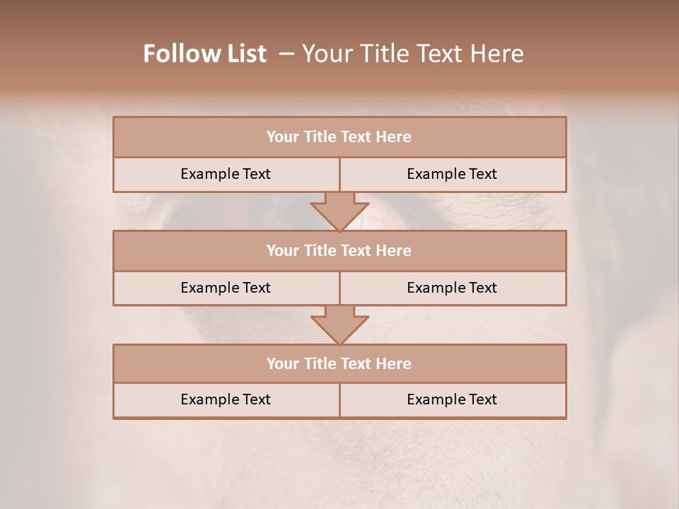 Stressed  Bacteria PowerPoint Template