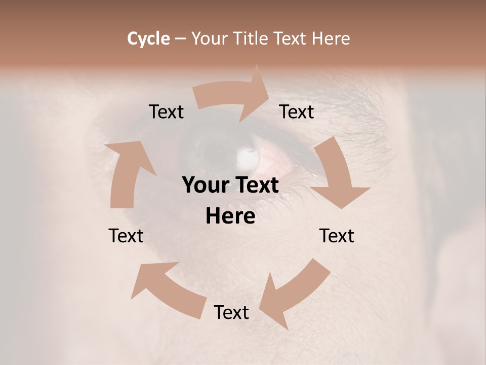 Stressed  Bacteria PowerPoint Template
