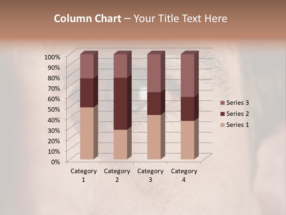 Stressed  Bacteria PowerPoint Template