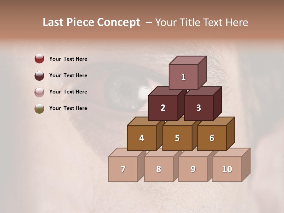 Stressed  Bacteria PowerPoint Template