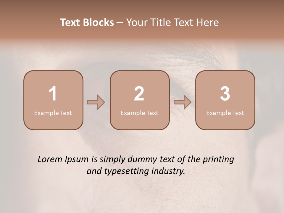 Stressed  Bacteria PowerPoint Template