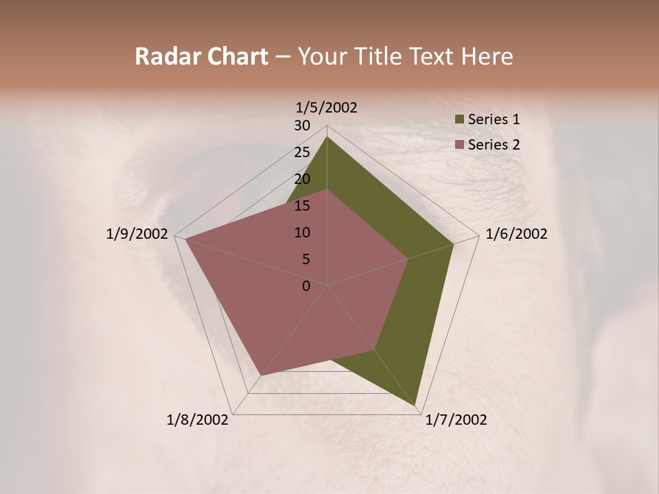 Stressed  Bacteria PowerPoint Template