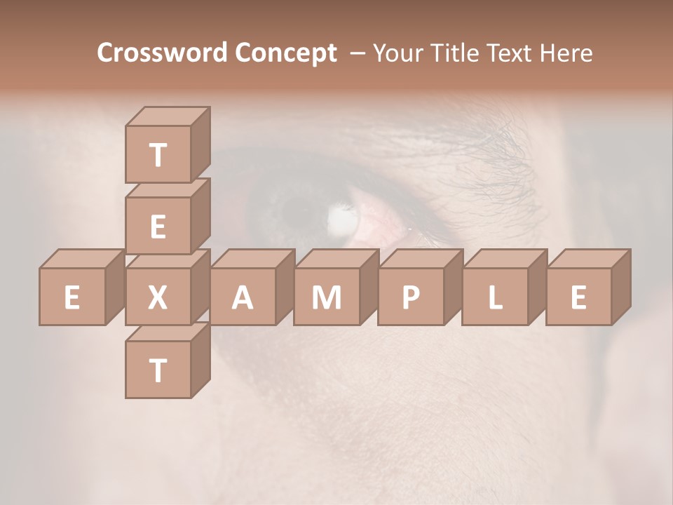 Stressed  Bacteria PowerPoint Template