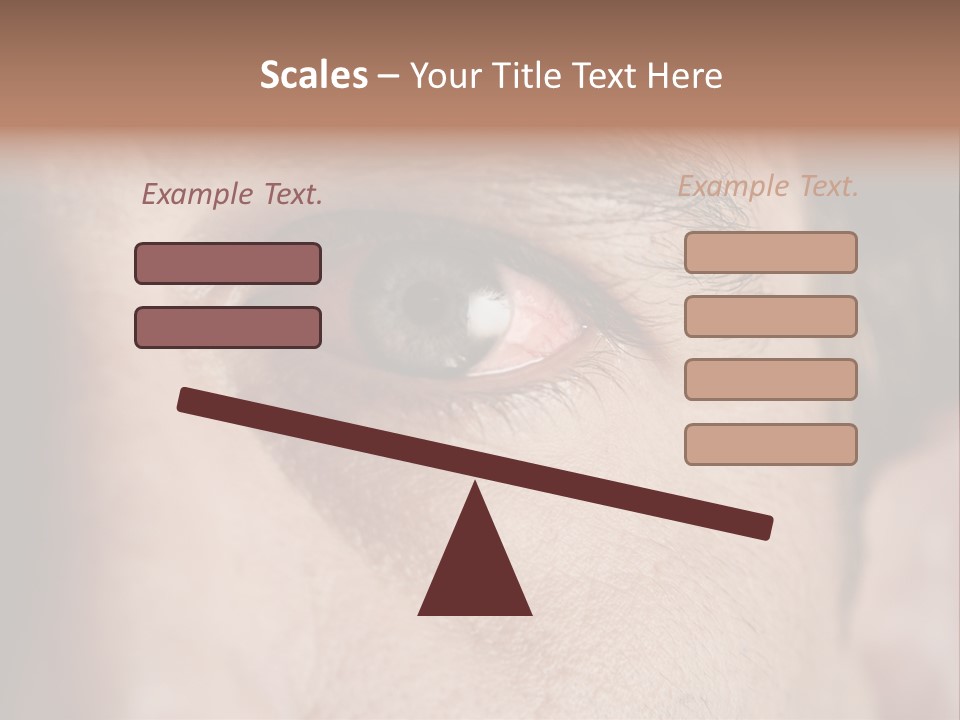 Stressed  Bacteria PowerPoint Template