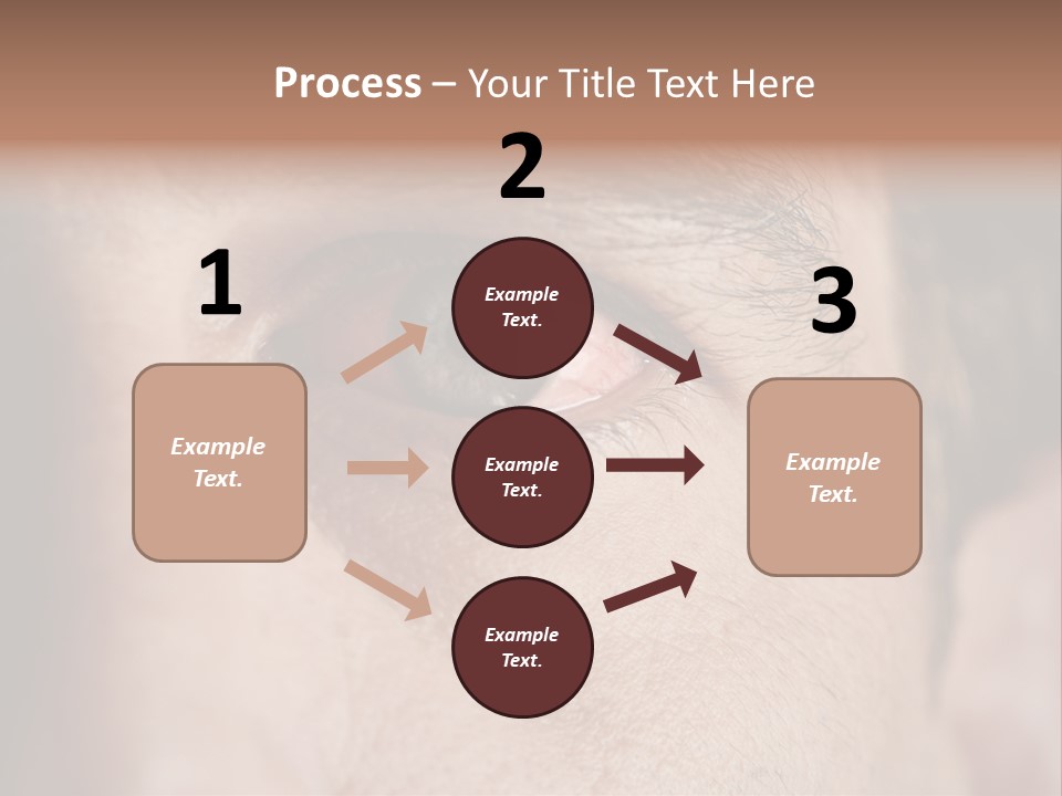 Stressed  Bacteria PowerPoint Template