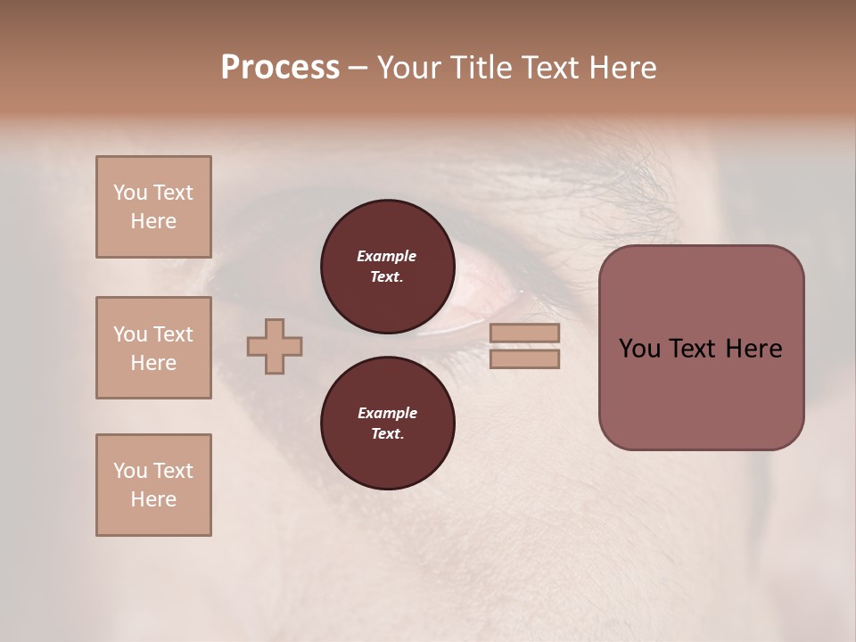 Stressed  Bacteria PowerPoint Template