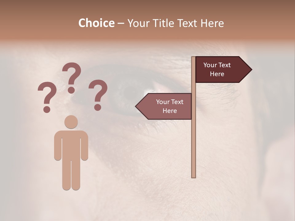 Stressed  Bacteria PowerPoint Template