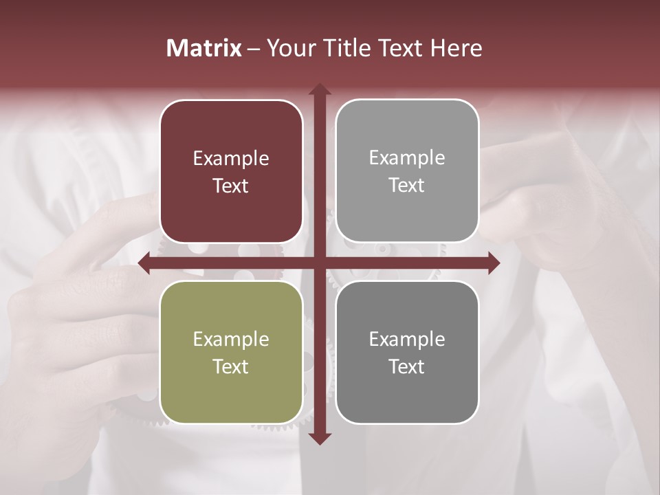 Detail Rotate Machinery PowerPoint Template
