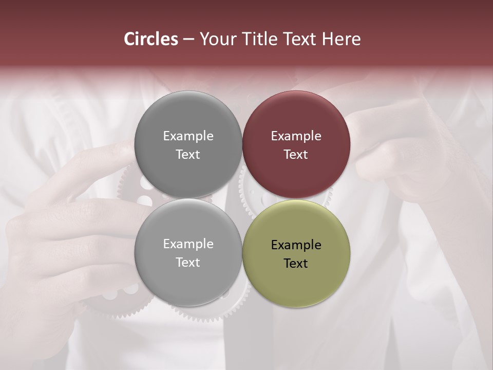 Detail Rotate Machinery PowerPoint Template