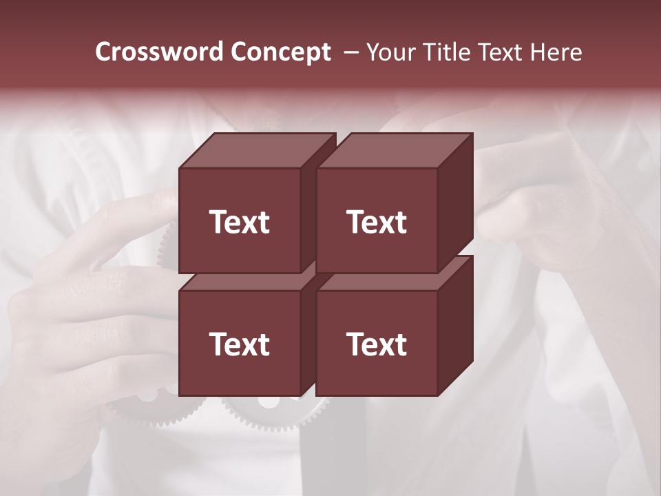 Detail Rotate Machinery PowerPoint Template