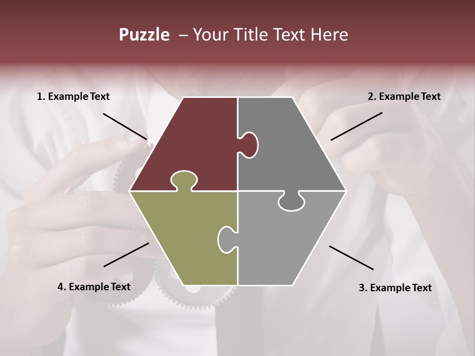 Detail Rotate Machinery PowerPoint Template